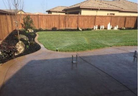concrete stained slab roseville