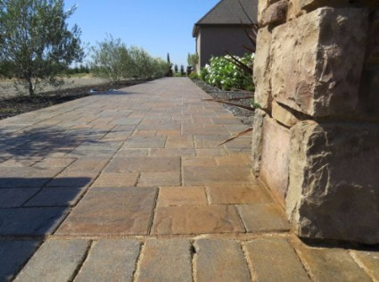 stone paving contractor job in Roseville, Ca