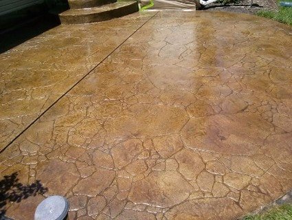 this is a picture of concrete patio pavers