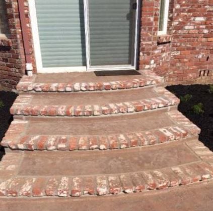 new brick stairs roseville