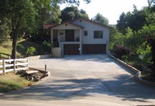 This is an image of driveway resurfacing in Roseville, California. 