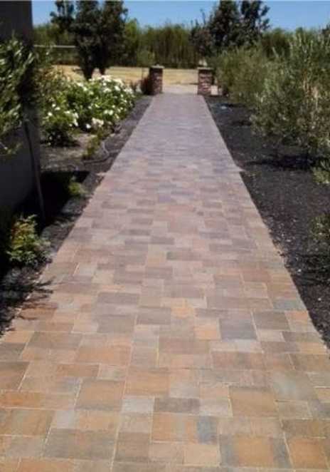 stamped concrete walkway roseville