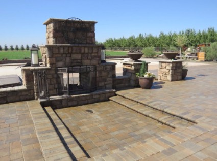 This is an image of masonry repair contractors in Roseville, California. 