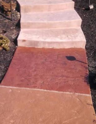 an image of a walkway project in antelope, ca